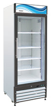 Load image into Gallery viewer, (1) Glass Door Merchandiser Refrigerator, White Cabinet (GR23-HC)
