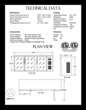 Load image into Gallery viewer, 79&quot; Back Bar Cooler
