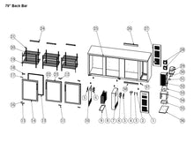 Load image into Gallery viewer, 79&quot; Back Bar Cooler
