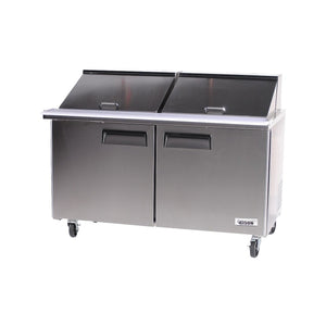 60" 2 Door Mega Top Sandwich Unit
