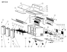 Load image into Gallery viewer, 72&quot; 3 Door Mega Top Sandwich/Salad Prep Refrigerator
